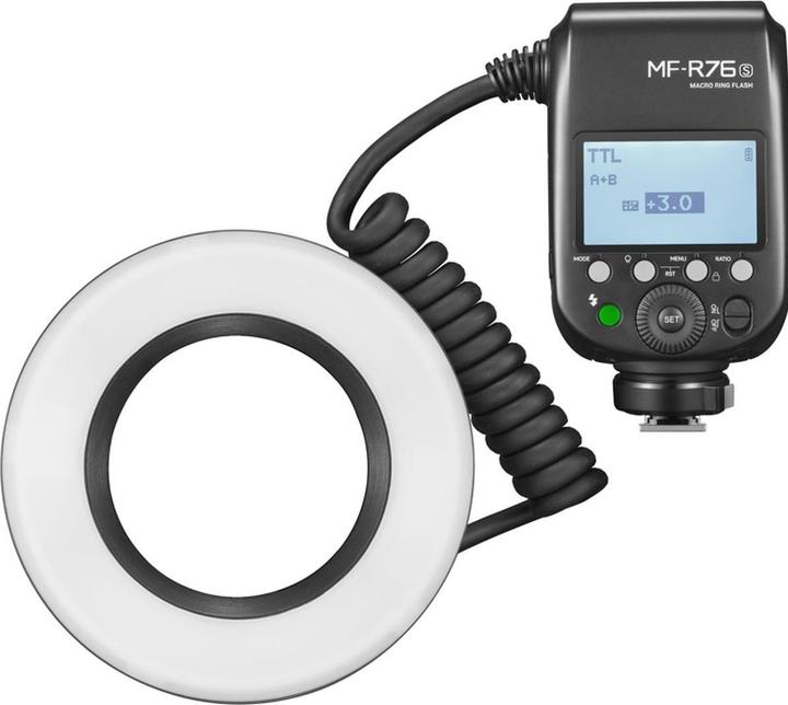 Immagine prodotto Godox MF R76S TTL Macro Ring Flash Sony (Attacco del flash, Sony)