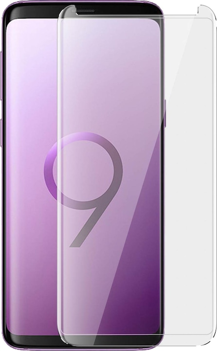 Actual product image Avizar bulletproof glass, glass protective film, protective glass (1 Piece, Samsung Galaxy S9+)