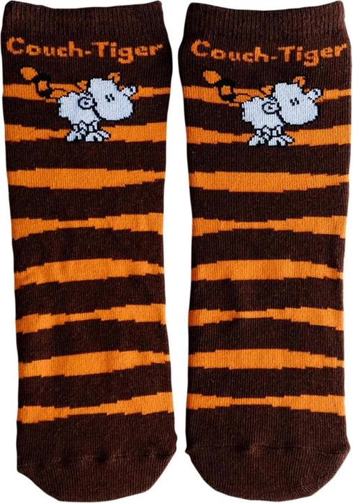 Actual product image Sheepworld Socks Couchtiger size 41 - 46, washable (40 degrees) (Single pack, 41 - 46)