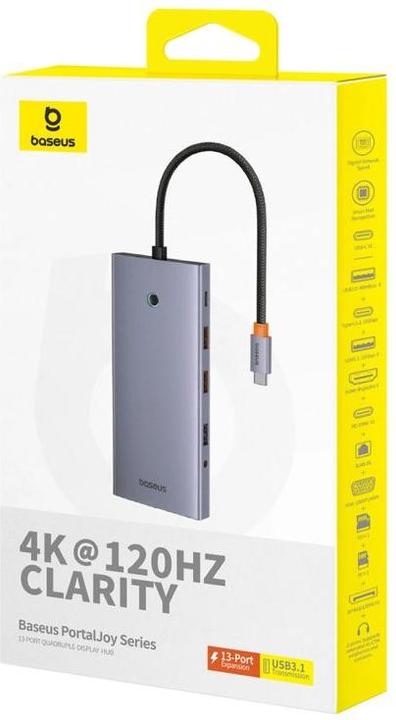 Produktbild Baseus PortalJoy 13 in 1 (USB-C, 13 Ports)