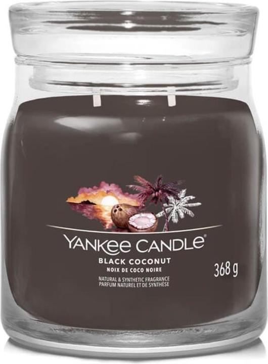 Produktbild Yankee Candle Duftkerze Black Coconut Signature Medium Jar