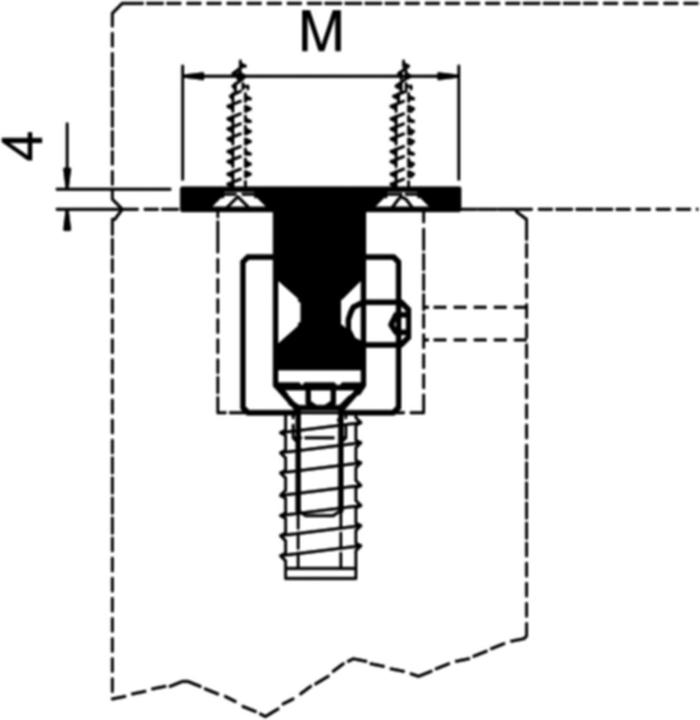 Produktbild Meyer Tischfussbefestigungen FIXISSIMO