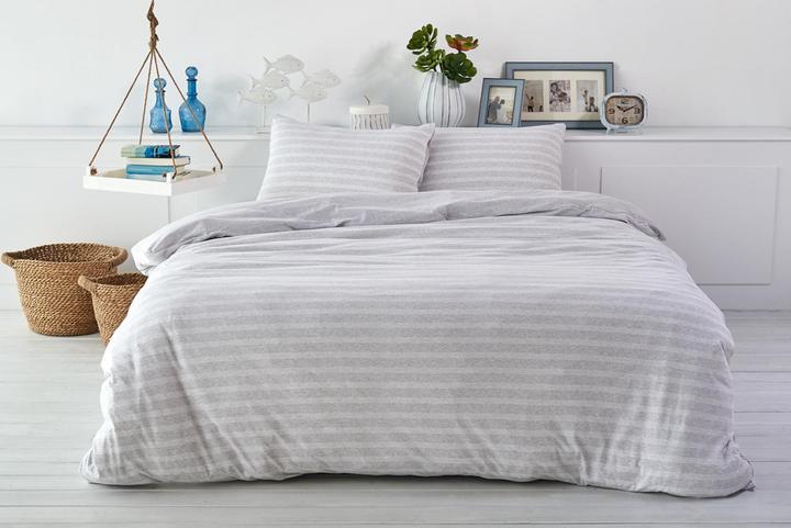 Image du produit Living Home Jersey mélangé double face (Set de linge de lit, 65 x 65 cm, 200 x 210 cm)