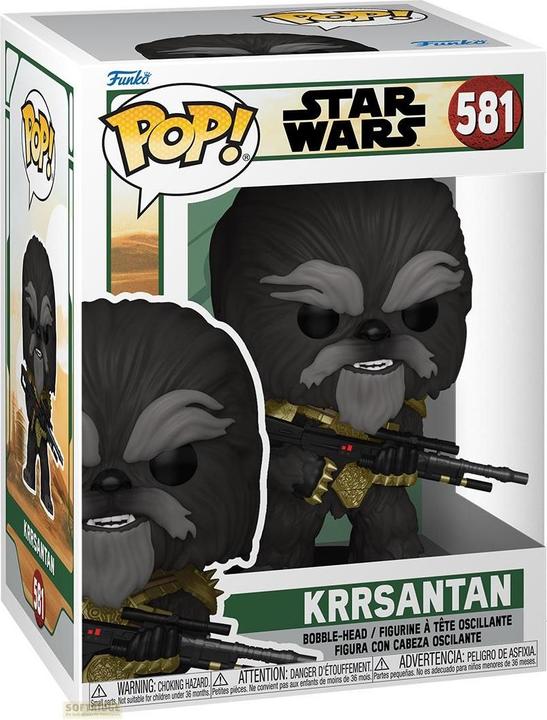 Image du produit Funko POP! Star Wars Book Boba Fett : Krrsantan (581)