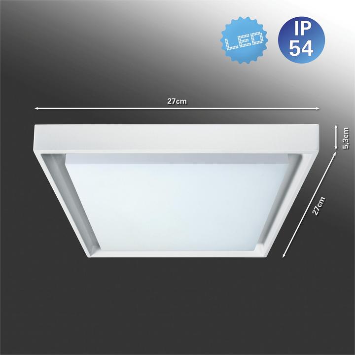 Productafbeelding Näve LED Buitenwandlamp IP54 Mio s:27cm (2250 lm, IP54)