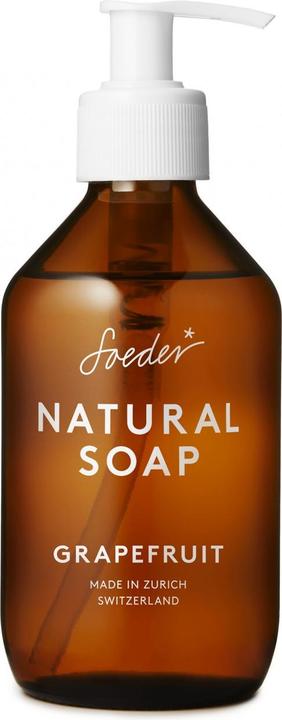 Actual product image Soeder* Natural Soap Grapefruit (Liquid soap, 500 ml)