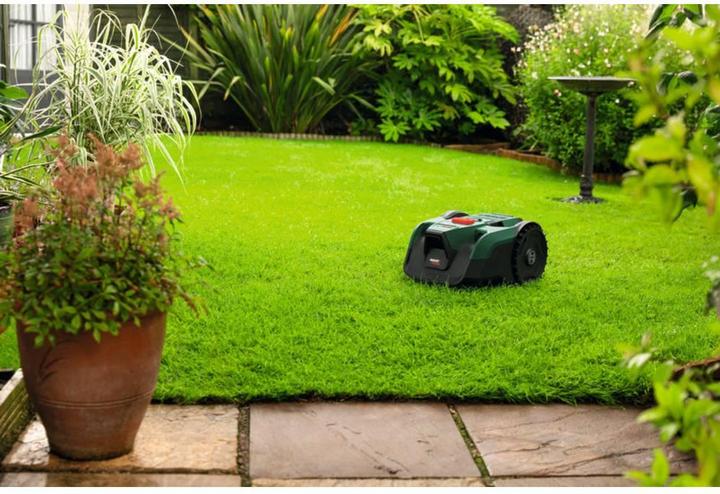 Produktbild Bosch Home & Garden VisiMow 18V-200 Akku-Set (100 m², Ohne Begrenzungskabel)