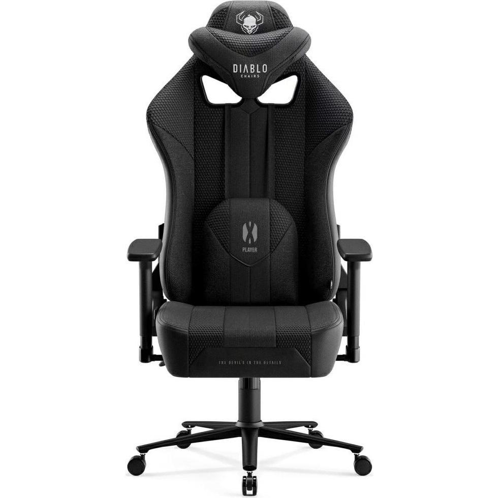 Diablo Žaidimų kėdė X-Player 2.0 Gaming Chair King Size, Juoda, Gaming stoel, Zwart