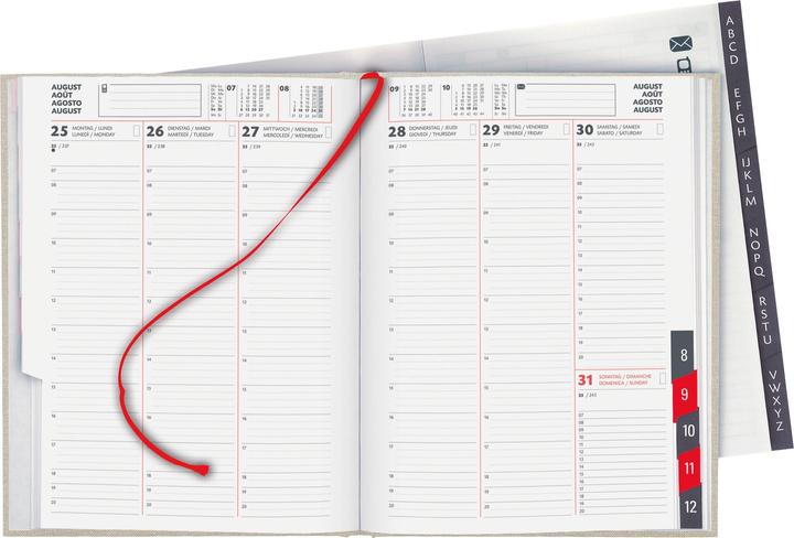 Valeurs nutritives et ingrédients Biella Orario (17.8 x 23.5 cm, 1 semaine / 2 pages)