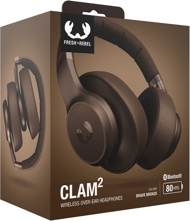 Produktbild Fresh'N Rebel Clam 2 (keine Geräuschunterdrückung, 80 h, Kabellos, Kabelgebunden)