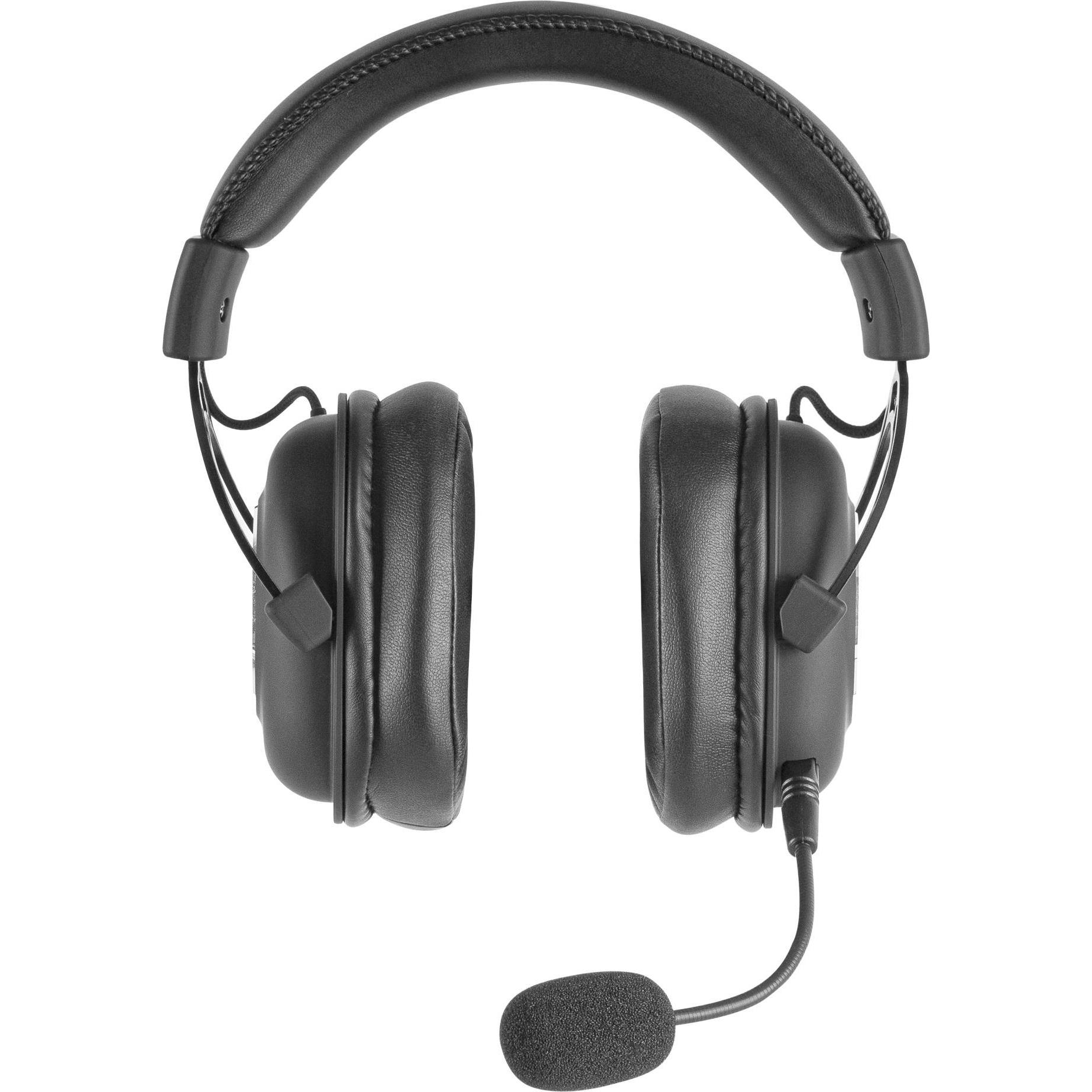 Thumbnail - Mars Gaming MH6 headphones/headset Wired Head-band Black (Kabelgebunden), Gaming Headset, Schwarz