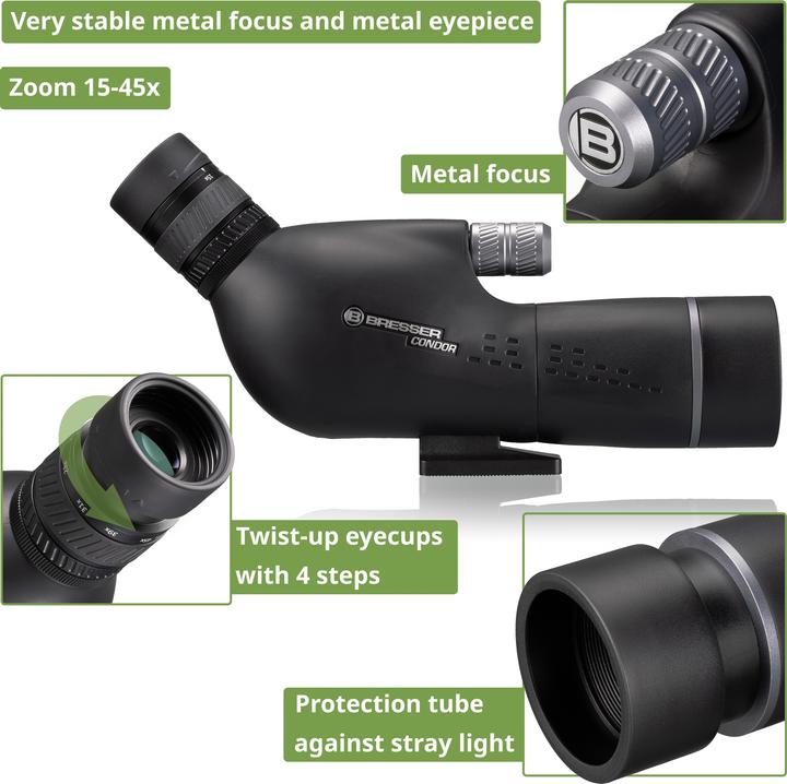 Produktbild Bresser Condor 15-45x50 Gen. II (45x, 50 mm)