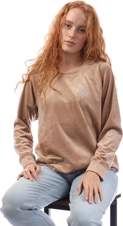 Produktbild DKNY Sweatshirt Rundhalsausschnitt Velours (M)