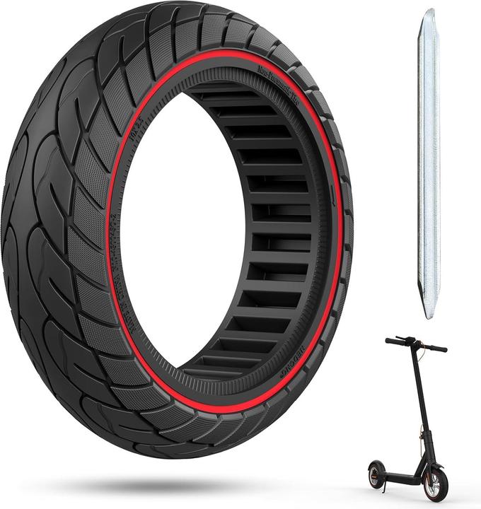 Actual product image Ouxi Ersatz-Vollgummireifen
