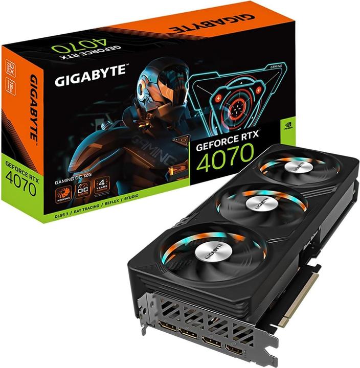 Image du produit Gigabyte GeForce RTX 4070 GAMING OC 12G (12 Go)