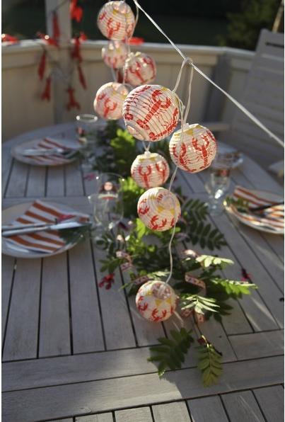 Produktbild Star Trading Lichterkette Crayfish Party Batteriebetrieben (1.40 m)