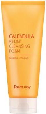 Immagine prodotto Farm Stay FARMSTAY Calendula Relief Cleansing Foam oczyszczająca pianka do twarzy 180ml (Schiuma detergente, 180 ml)