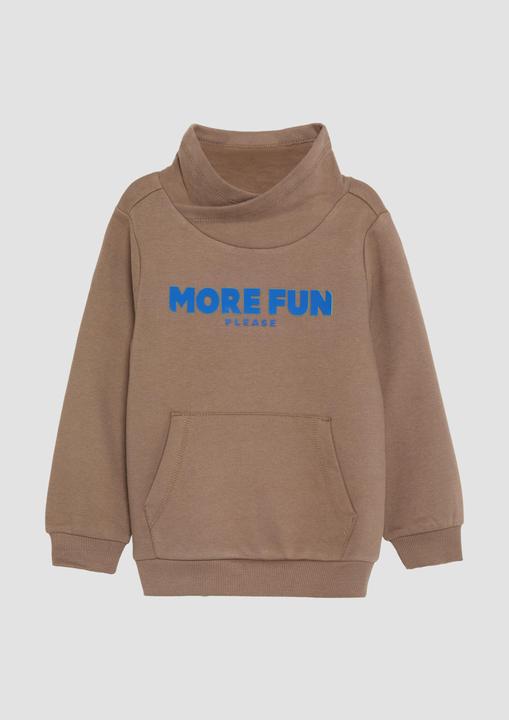 Produktbild S.Oliver Sweatshirt Wärmendes Sweatshirt mit erhabenem Print (104, 110)