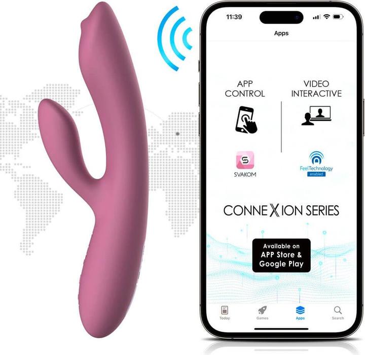 Produktbild Svakom Trysta Neo Rabbit GPunkt Vibrator Rosa