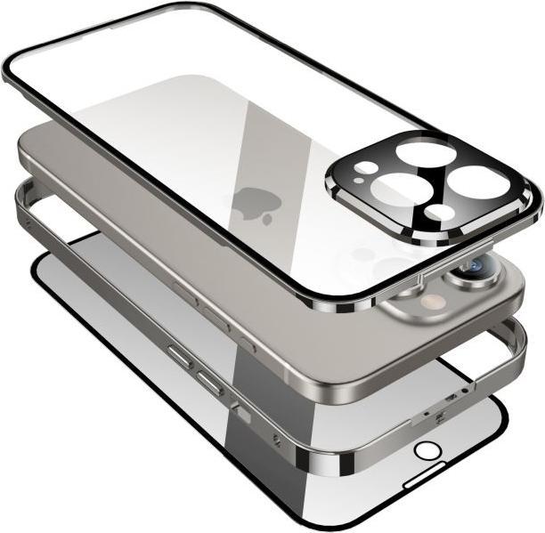 Produktbild MU Classic 360 Grad Hülle Privacy Locking Edition (Apple iPhone 15 Plus)