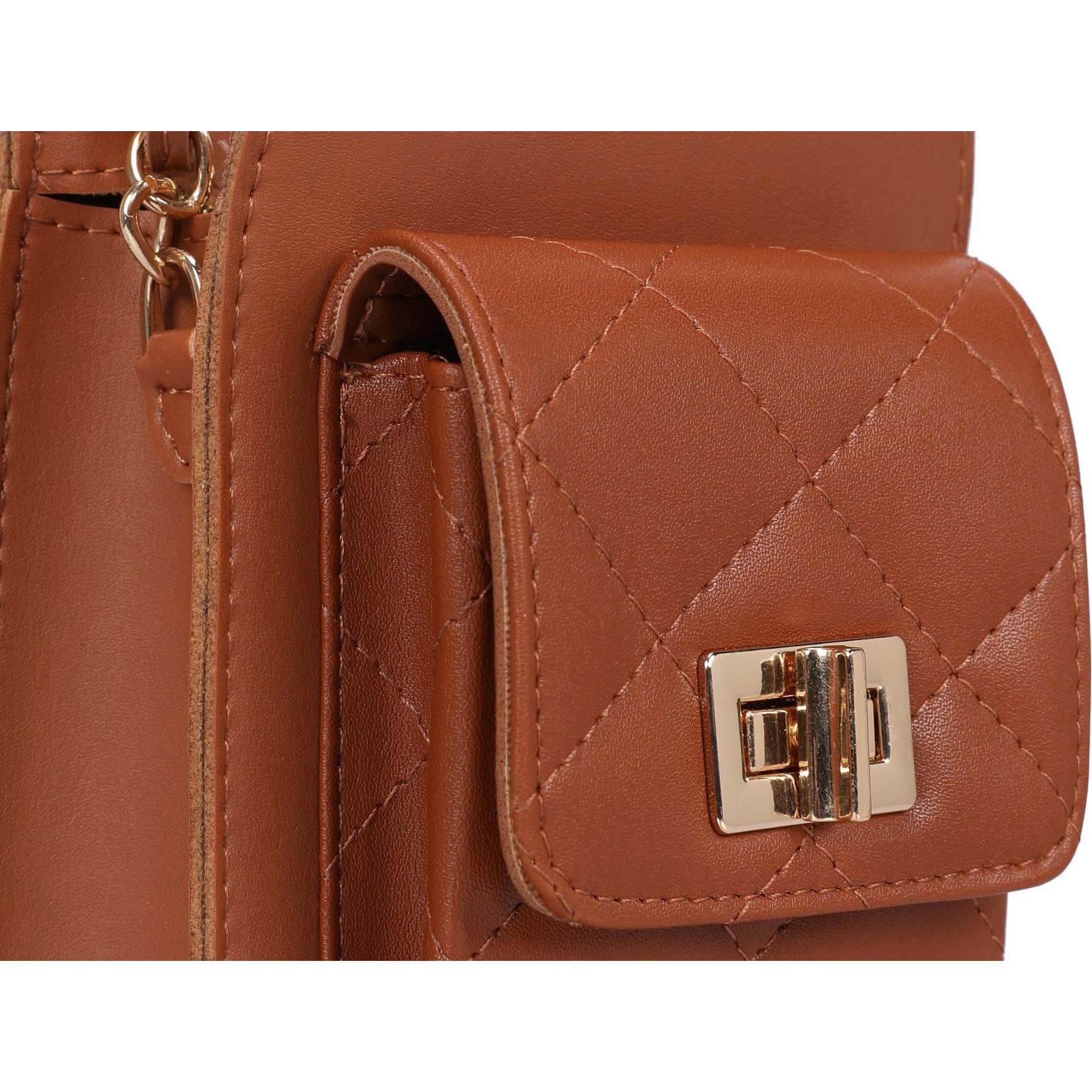 Thumbnail - Lucky Bees, Handtasche, Jedidiah, Braun