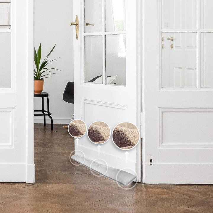 Actual product image Com-four Draught excluder for doors and windows (2 pcs.)