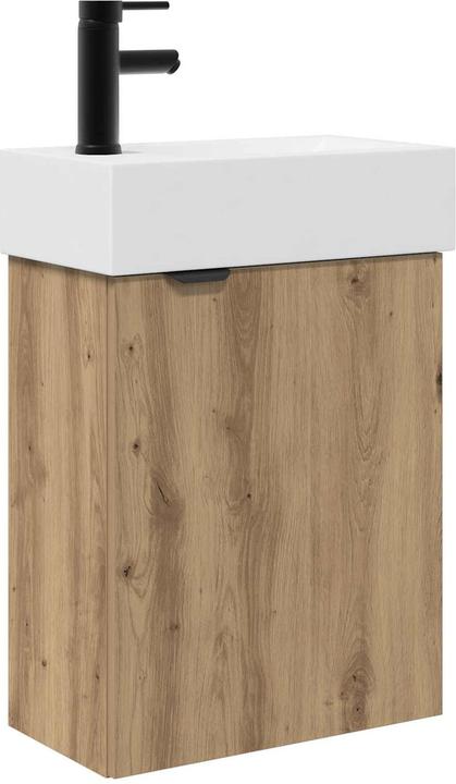 Produktbild vidaXL Badezimmerschrank (45.50 x 22.50 x 84 cm)