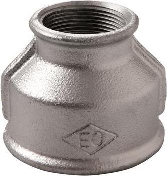 Atusa Temperguss Reduziermuffe NR. 240 schwarz 1"x3/4"