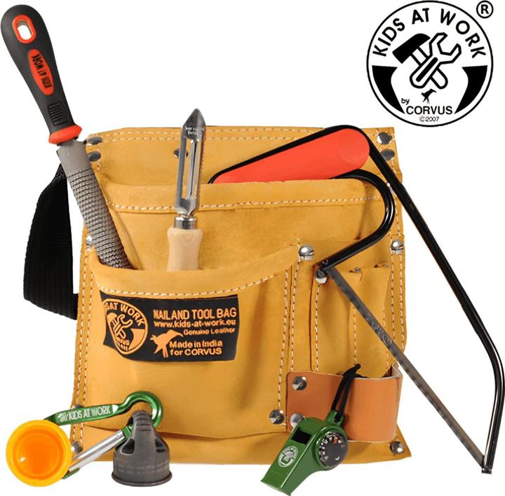 Actual product image Corvus Toys Tool set belt 6 pcs. (6 pieces)