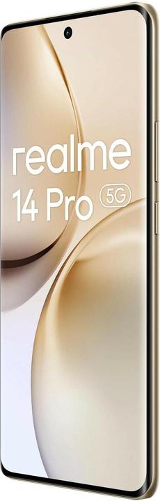 Image du produit realme 14 Pro (256 Go, Blanc nacré, 6.77", Double SIM, 5G)