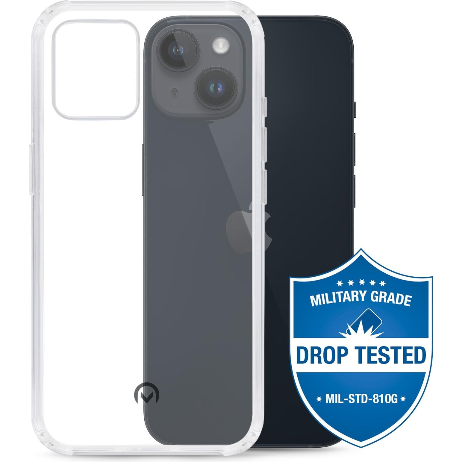 Mobilize Nackter Schutzkoffer (Apple iPhone 14), Smartphone Hülle, Transparent