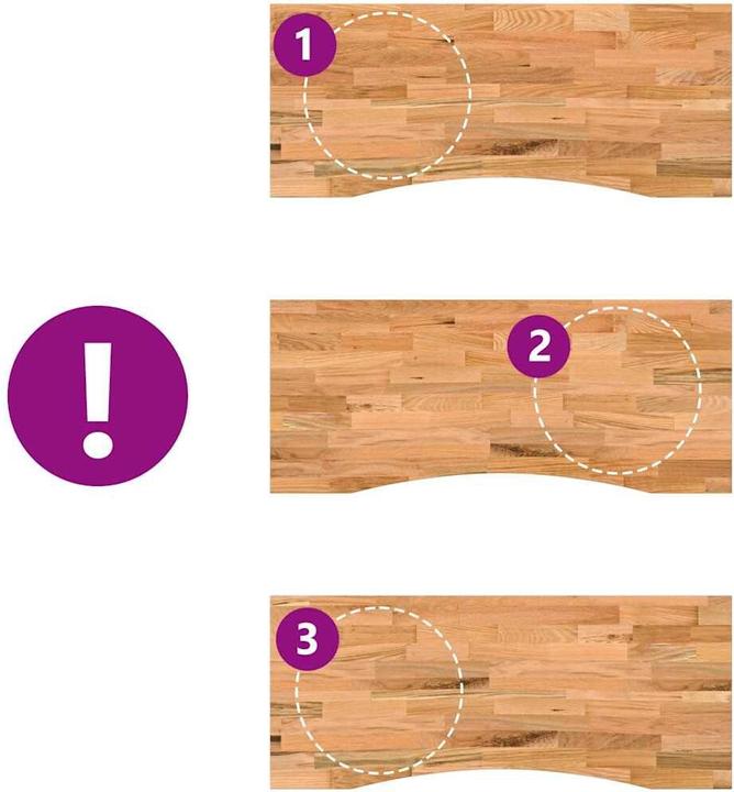 Image du produit vidaXL Schreibtischplatte (120 x 50 cm)