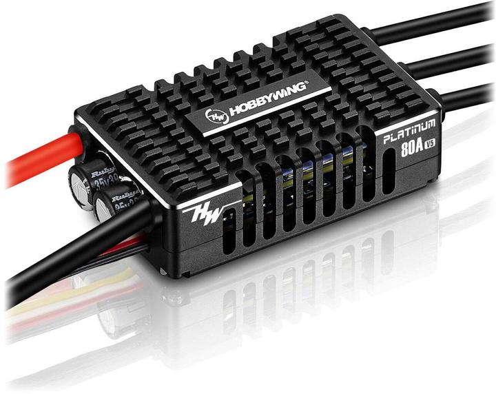 Hobbywing Platinum Pro 80A Regler V5 3-8s, 8A BEC