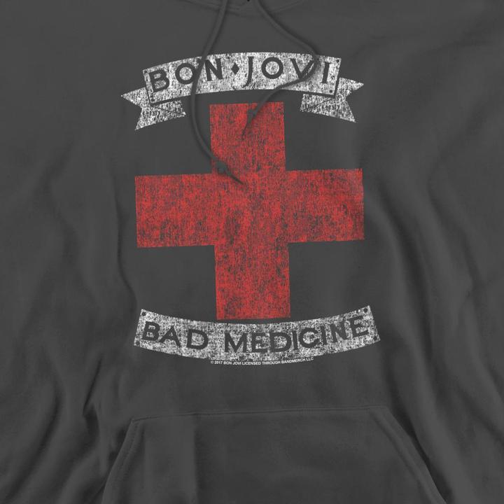 Produktbild Bon Jovi Bad Medicine Kapuzenpullover (L)