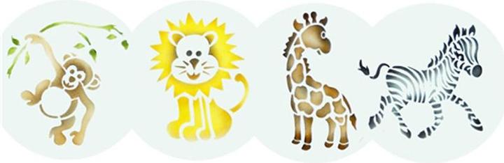 Immagine prodotto Designer Stencils Stencil animali Safari