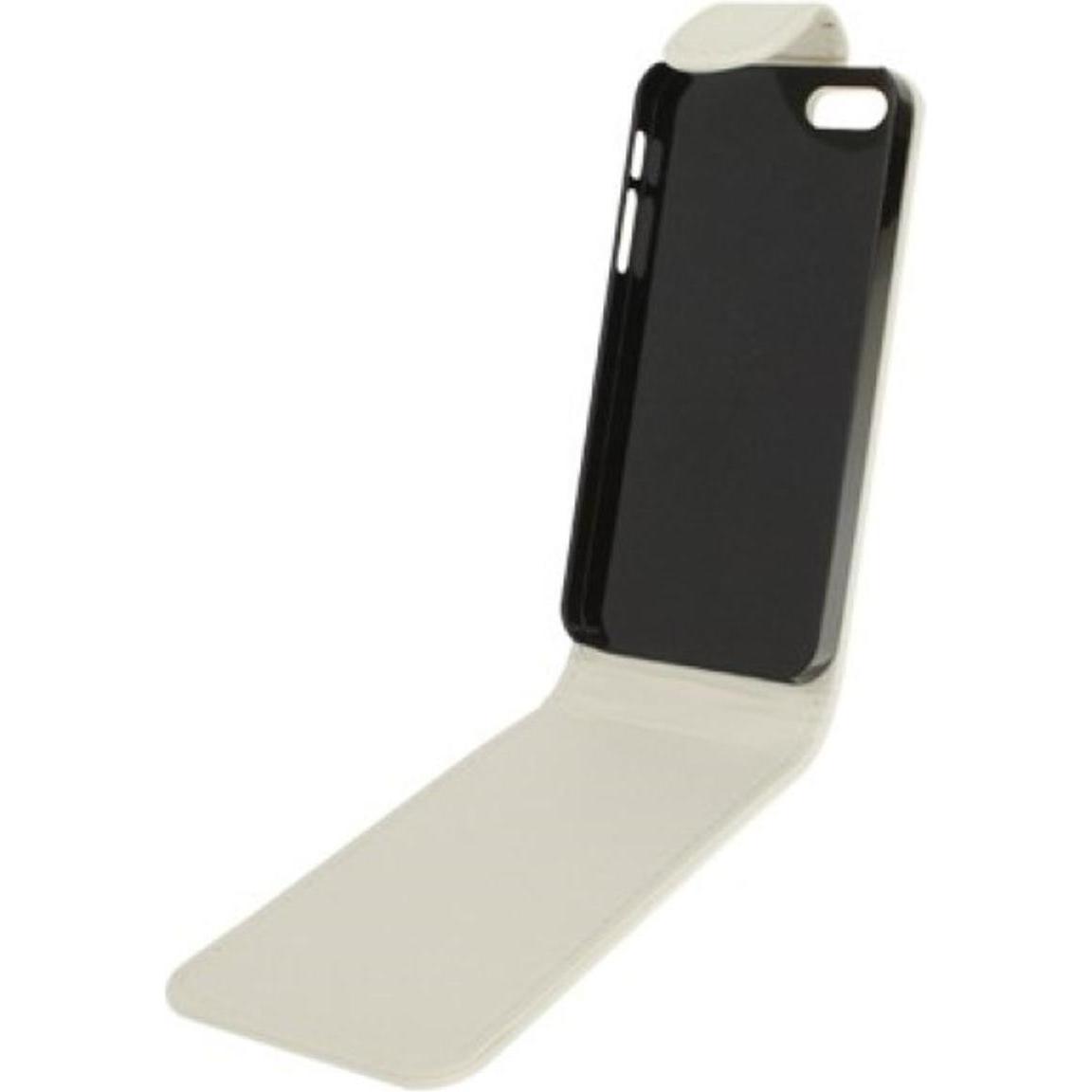 König Design Handy Hülle Schutz Case Cover Schale Bumper Etui für Apple iPhone SE Weiss Neu (Apple iPhone SE), Smartphon...