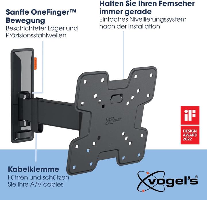 Produktbild Vogels MUURBEUGEL COMFORT TVM3225 (Wand, 15 kg, 19" - 43")