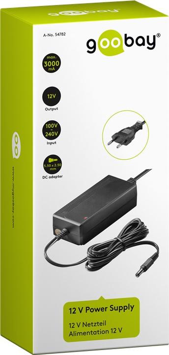 Produktbild Goobay 12 V Netzteil (36 W)