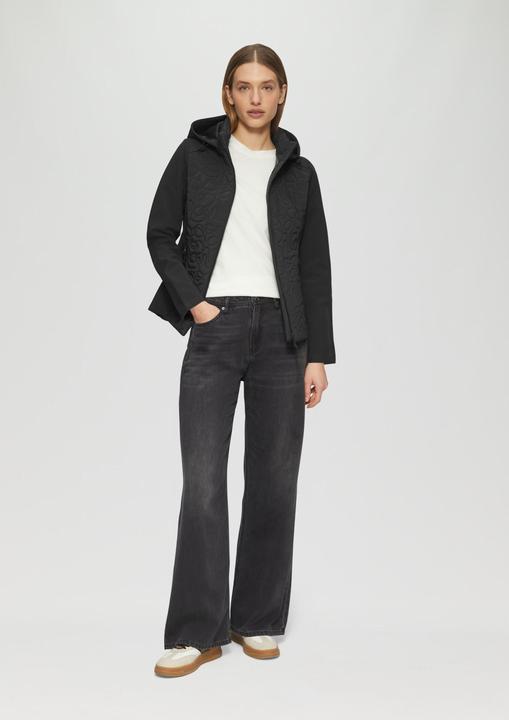 Produktbild S.Oliver Outdoor-Jacke Materialmix-Jacke mit Steppmuster im Slim Fit (32)