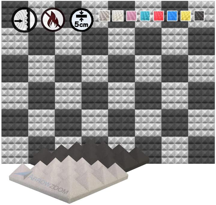 Immagine prodotto Arrowzoom Pannelli acustici (48 pz.)