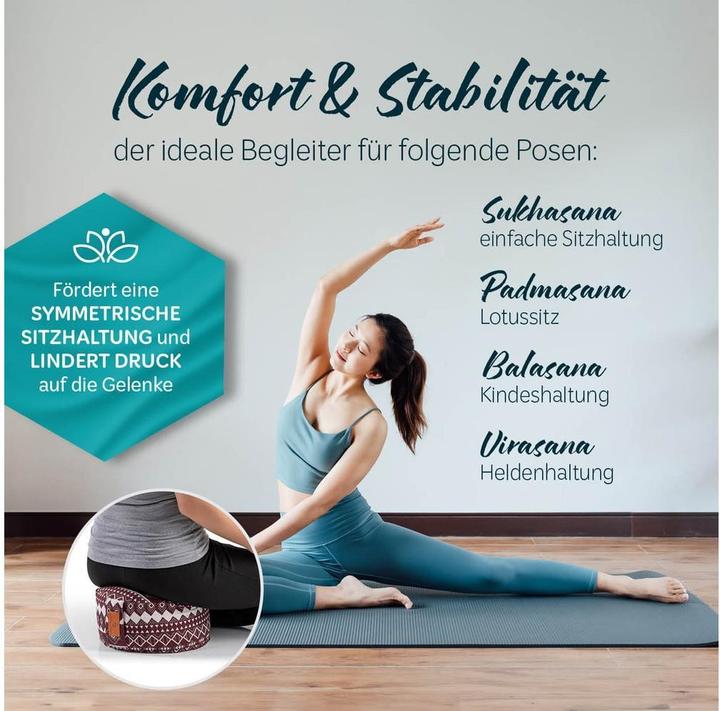 Image du produit DoYourSports Coussin de yoga Vishnu (15 cm)
