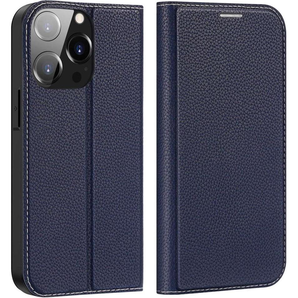 Dux Ducis Skin X2 Series Bookcover (Apple iPhone 14 Pro Max), Smartphone Hülle, Blau
