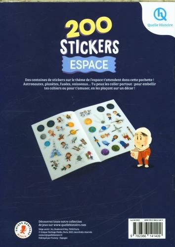 Image du produit Unique Espace : 200 stickers (200 Autocollants)