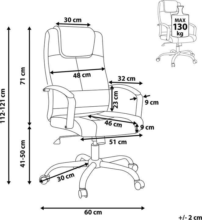 Actual product image Beliani Winner