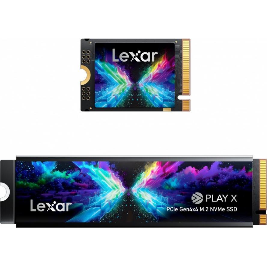 Lexar PLAY X 512 GB PCIe4 2230 7200, 4500 MB, s SSD (512 GB, M.2 2230), SSD