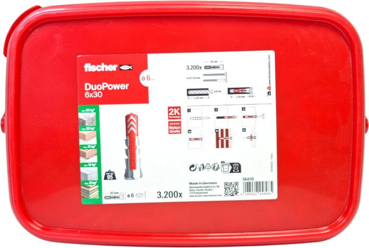 Produktbild Fischer DuoPower 6x30 Eimer