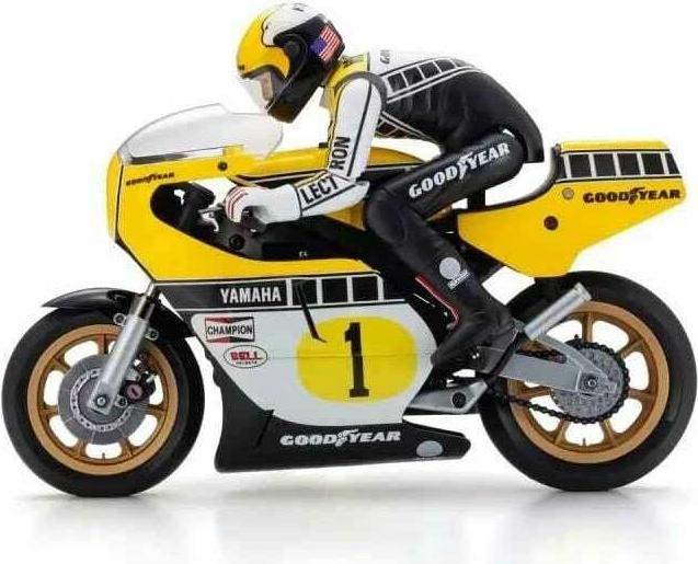 Actual product image Kyosho Europe Motorrad Moto Hanging On Racer Yamaha YZR500 1978