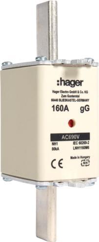 Produktbild Hager LNH1160M6 (160 A)