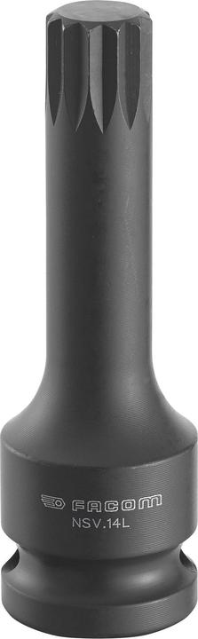 Actual product image Facom XZN multi-tooth screwdriver bit