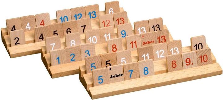 Produktbild Philos Rummy Holzkassette Magnetverschluss (Deutsch, 2 - 4 Spieler)